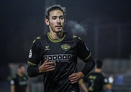 Imagen de un partido reciente del CF Intercity.