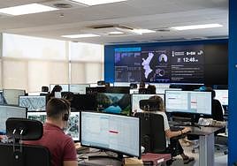 Instalaciones del servicio de Emergencias de la Generalitat.