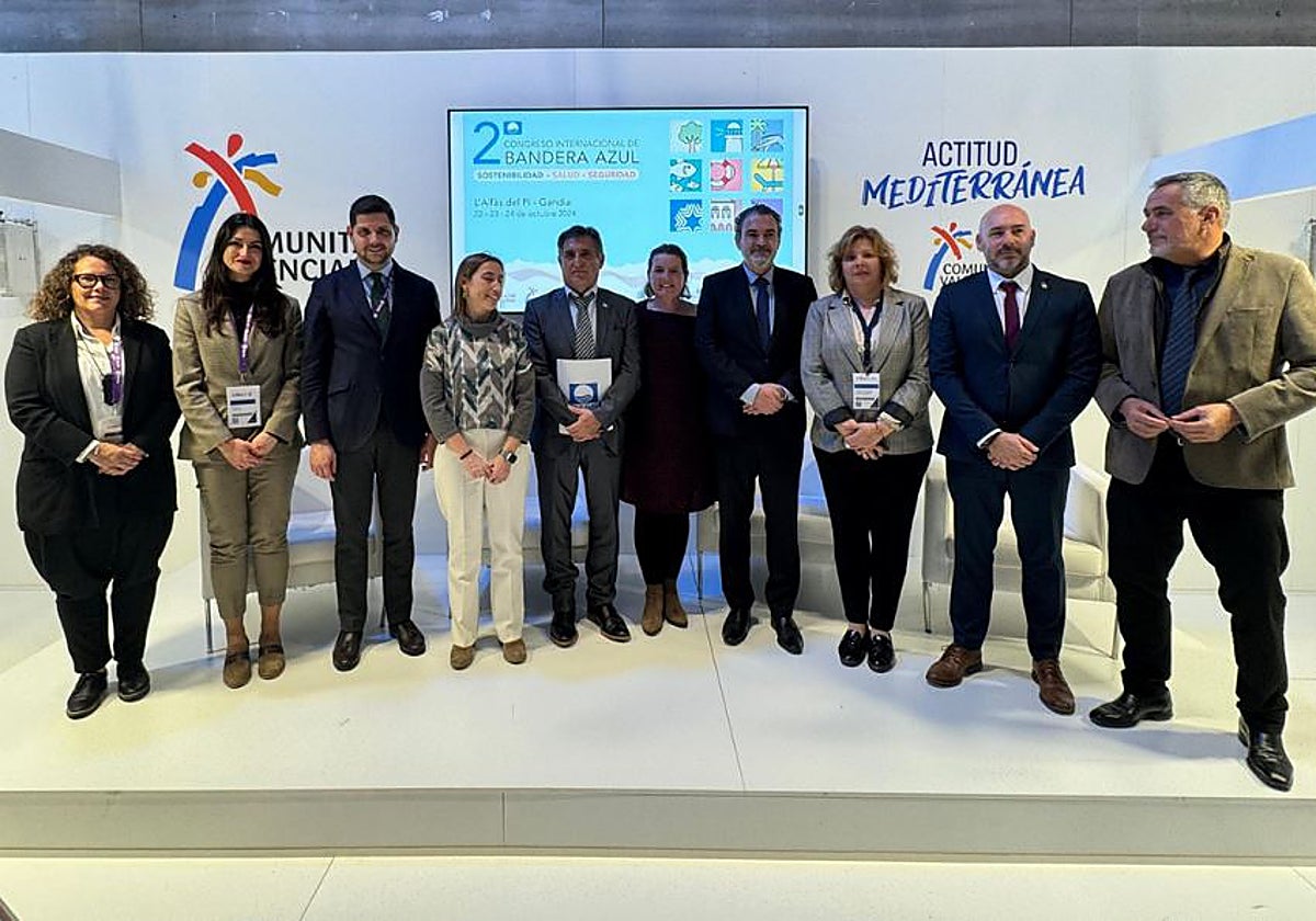 Imagen de la presentación del II Congreso Internacional de Bandera Azul
