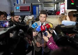 Mazón durante el foro 'Somos Más' organizado por Las Provincias este viernes.