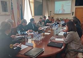 Reunión de coordinación de seguridad para el Benidorm Fest.