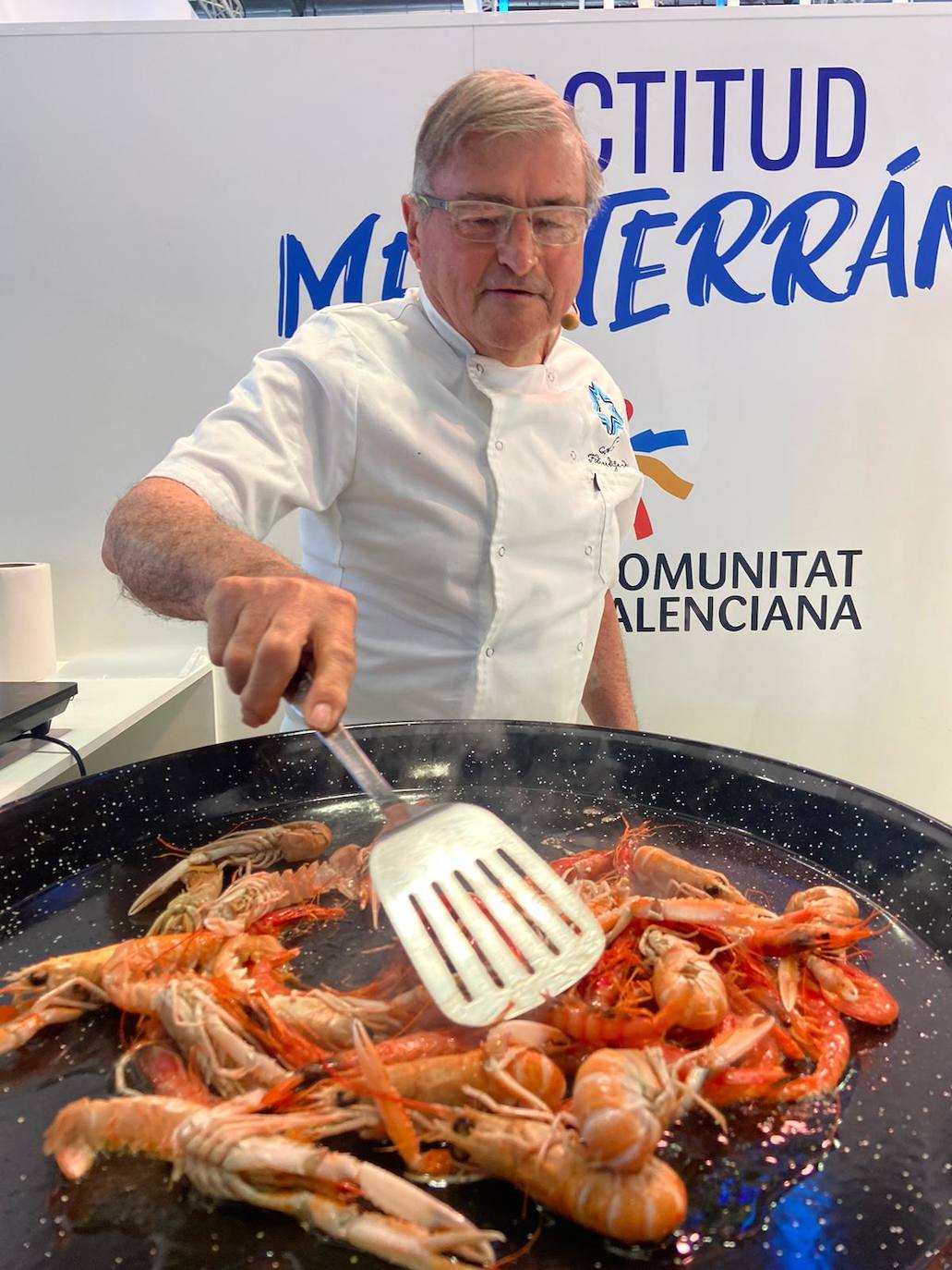 Showcookings con especias de Carmencita en Fitur.