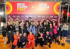 Imagen de los participantes del Benidorm Fest 2024