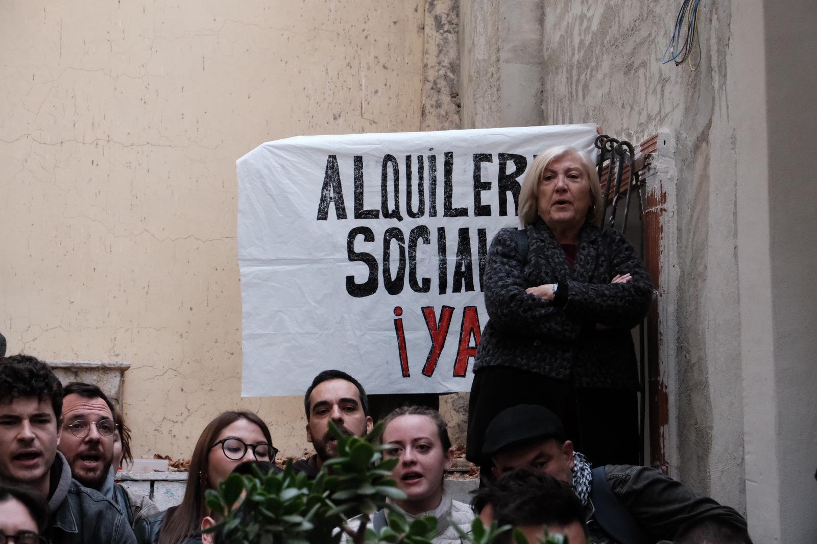 Desahucio de un septuagenario en el centro de Alicante