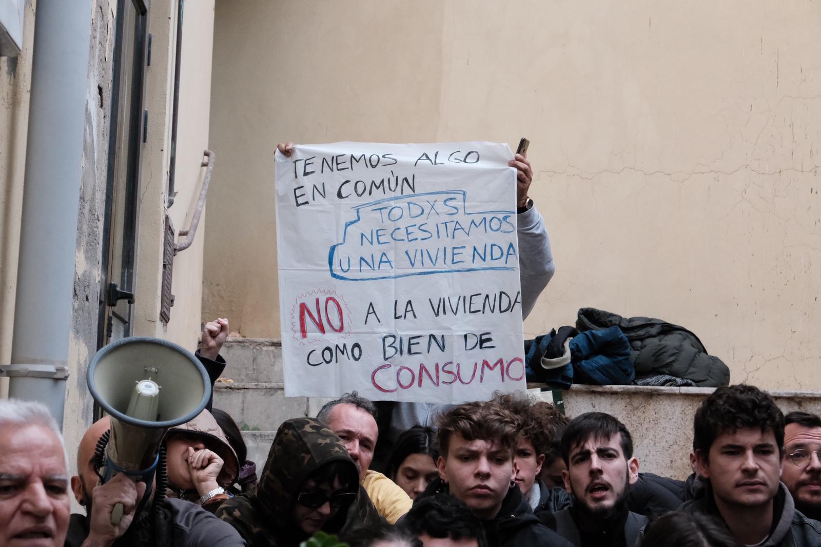 Desahucio de un septuagenario en el centro de Alicante
