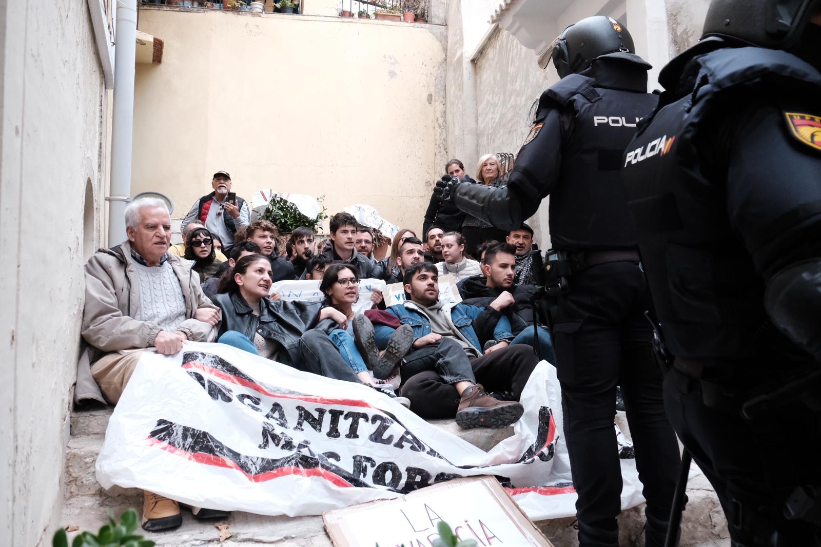 Desahucio de un septuagenario en el centro de Alicante