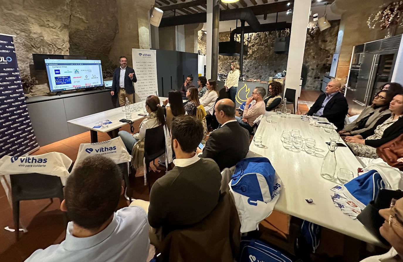 Uno de los encuentros formativos organizado por Vithas.
