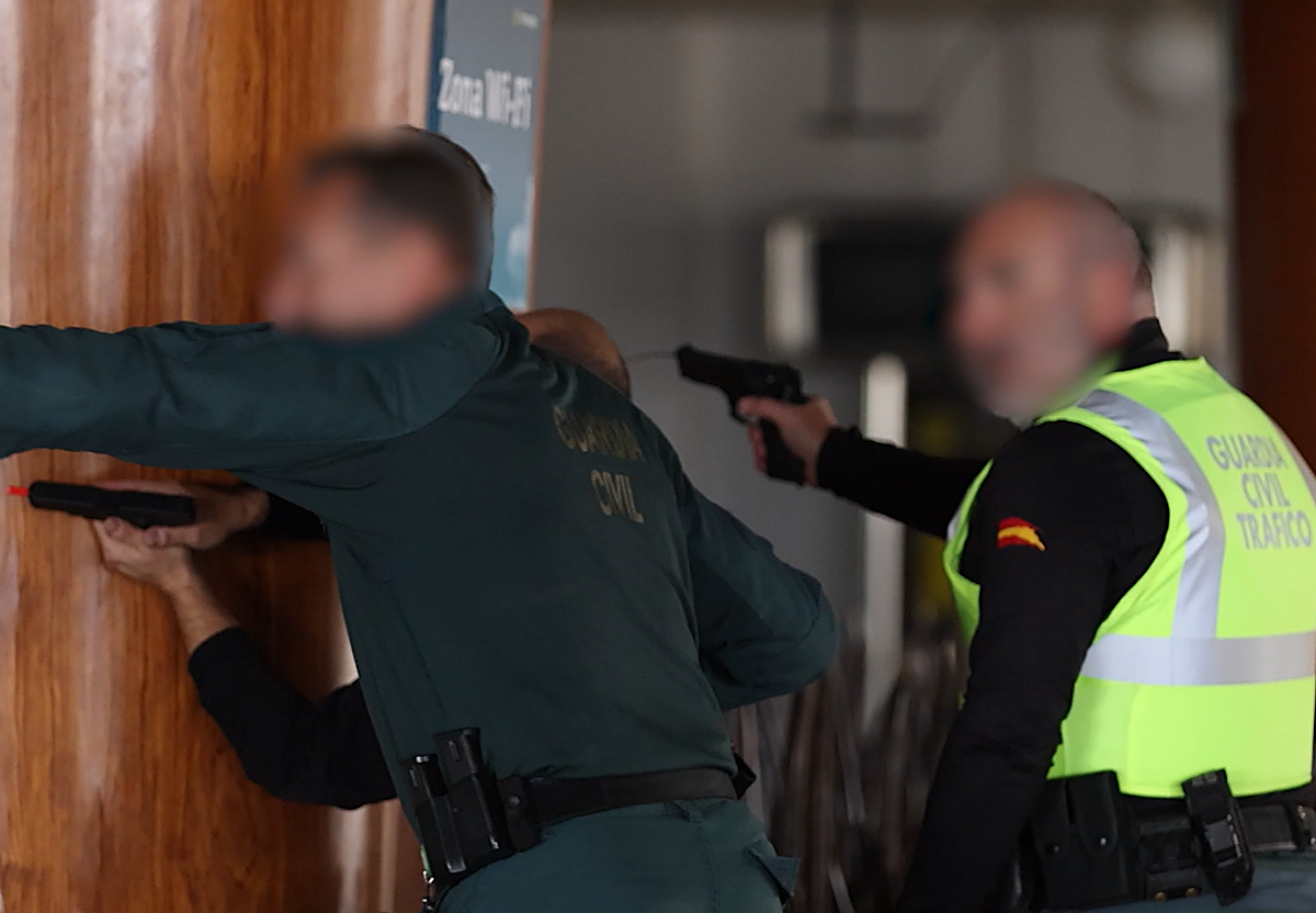 Así forma la Guardia Civil de Alicante a sus agentes para situaciones de riesgo