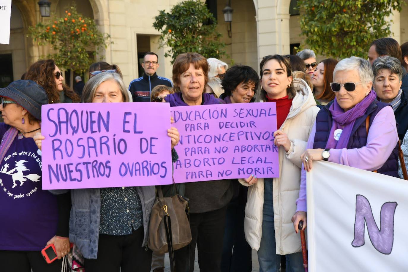 Protesta contra la &#039;oficina antiaborto&#039; de Alicante
