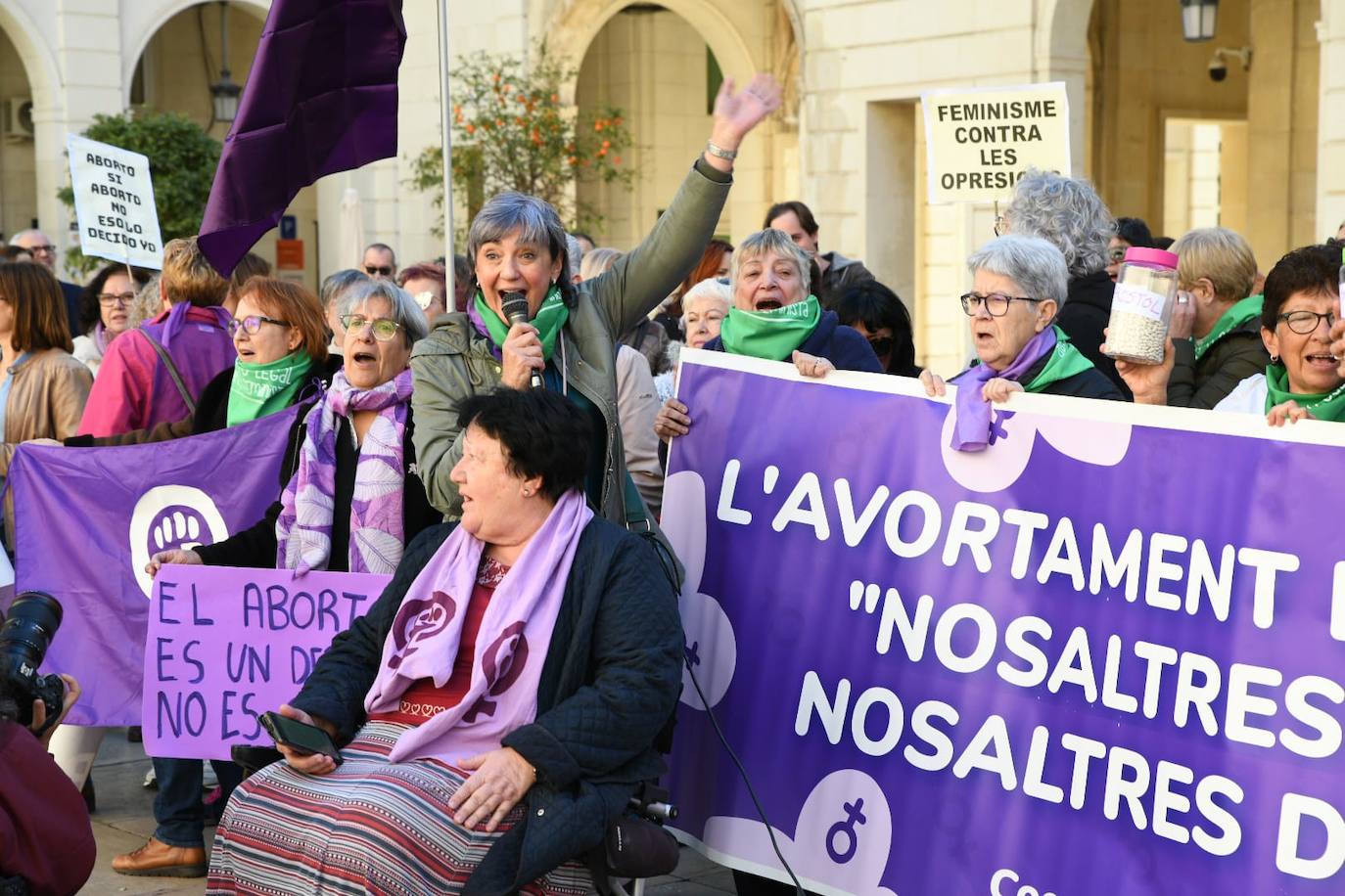 Protesta contra la &#039;oficina antiaborto&#039; de Alicante