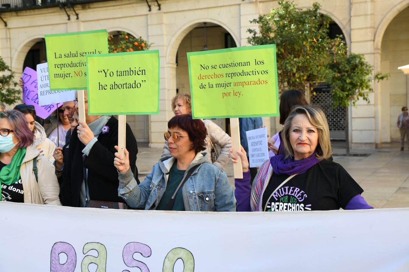 Protesta contra la &#039;oficina antiaborto&#039; de Alicante