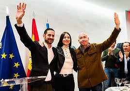 Fernández Bielsa, Diana Morant y Alejandro Soler, este sábado en Torrent.