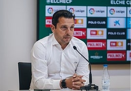 Sergio Mantecón, secretario técnico del Elche.