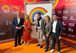 El presidente de la Generalitat, Carlos Mazón, en la presentación de la campaña 'Orgull de Comunitat' el pasado sábado en el Benidorm Fest.