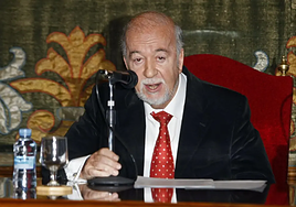 Imagen de archivo de Miguel Valor en el Ayuntamiento de Alicante.