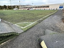 Remodelación del campo.