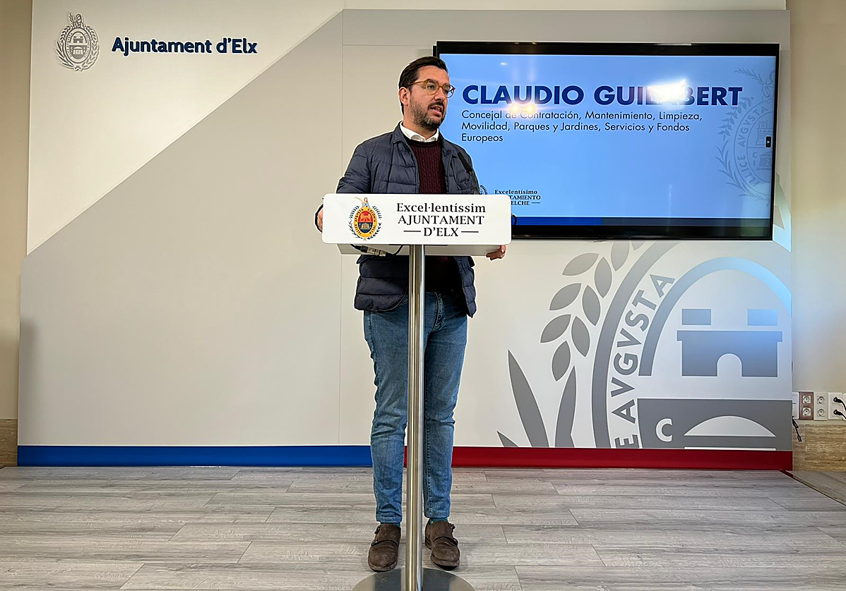Claudio Guilabert, edil de Servicios Públicos.