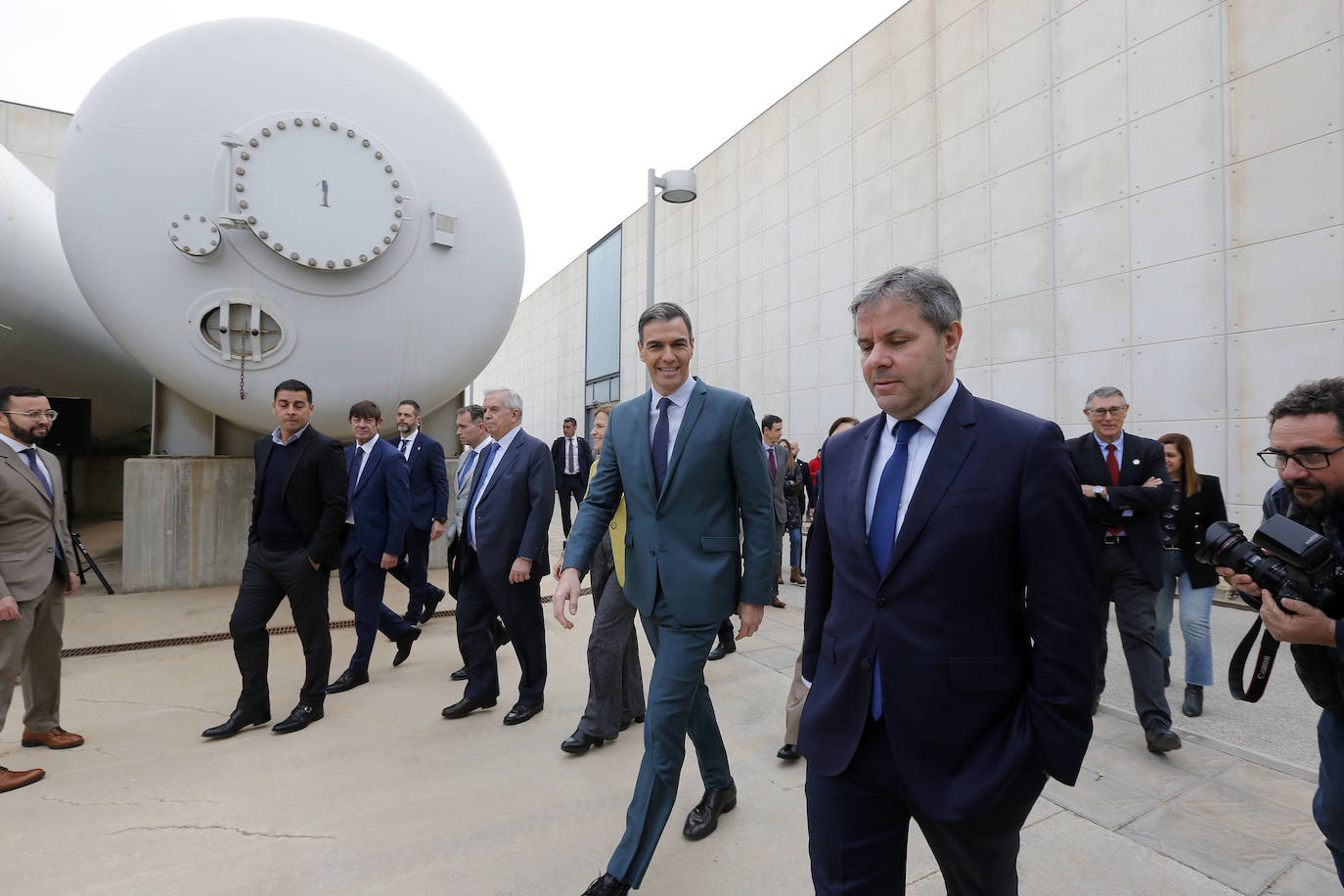 Así ha sido la visita de Pedro Sánchez a la desaladora de Torrevieja
