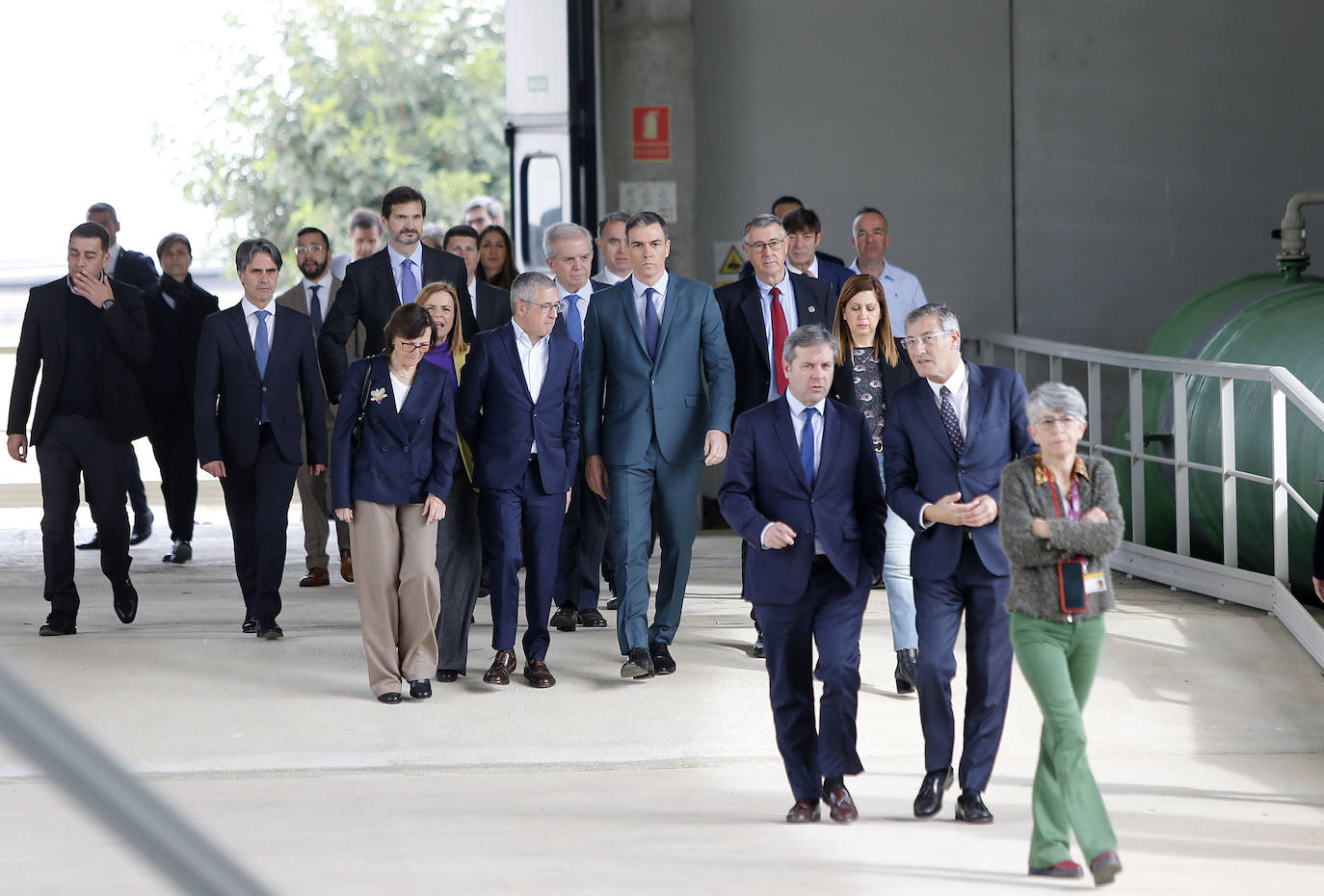 Así ha sido la visita de Pedro Sánchez a la desaladora de Torrevieja