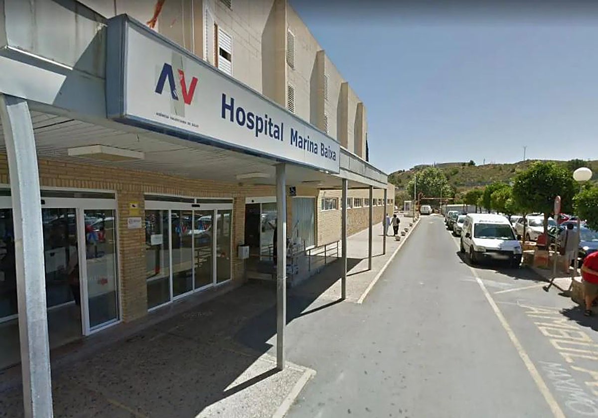 Imagen del hospital de la Marina Baixa