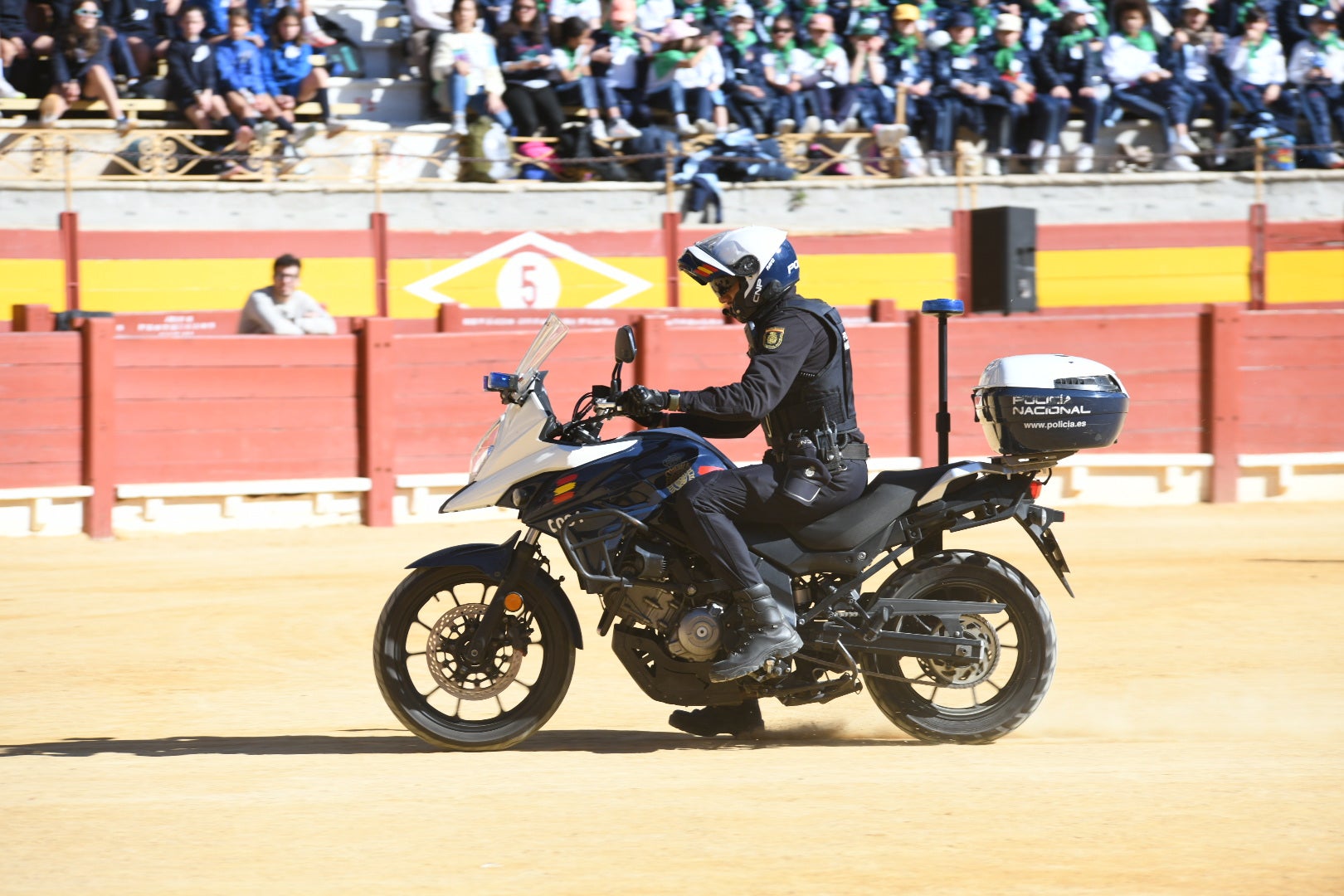 Imágenes de la espectacular exhibición de la Policía Nacional en Alicante