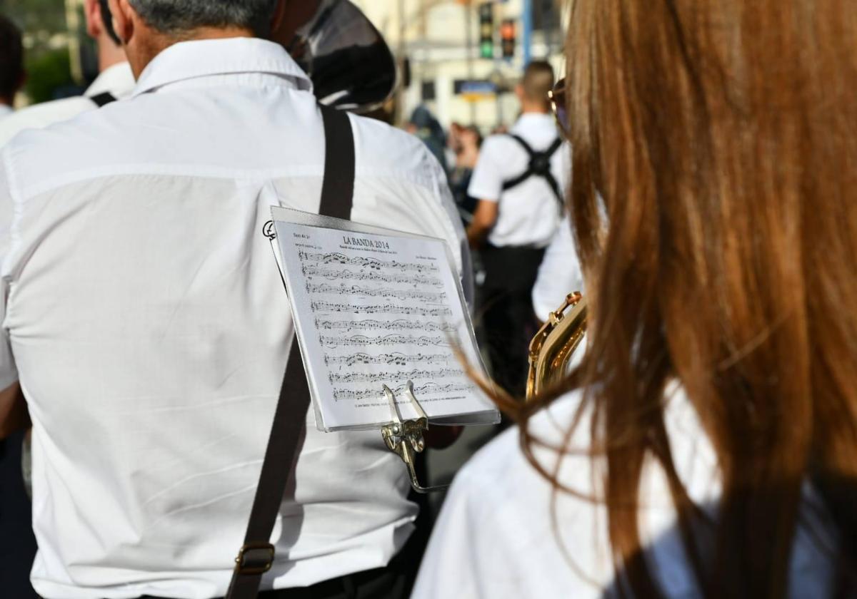 Entrada de bandas de les Fogueres de Sant Joan 2023.