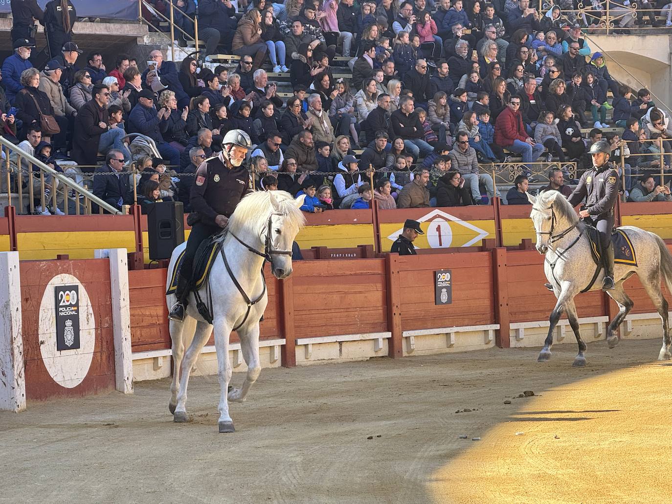 Imágenes de la espectacular exhibición de la Policía Nacional en Alicante