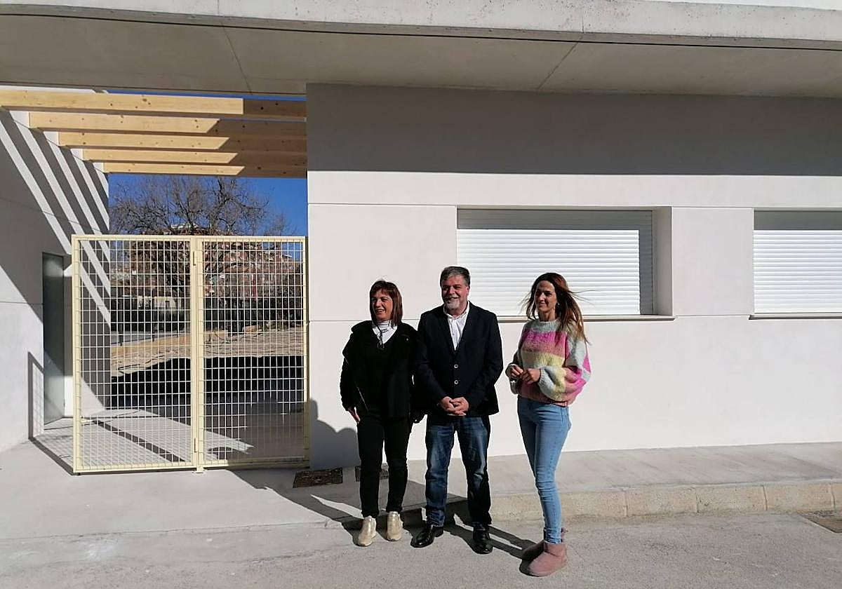 El alcalde de Villena Fulgencio Cerdán junto a la concejal María Server.