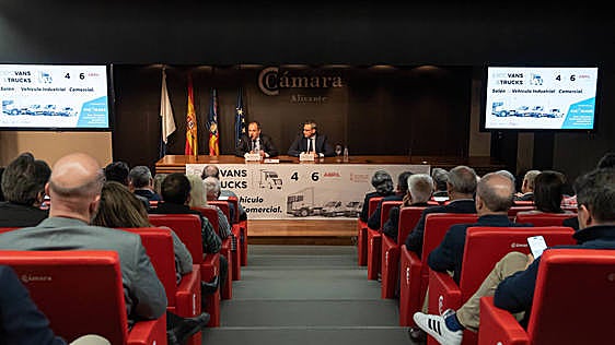 Carlos Baño y Alejandro Morant, durante la presentación de la Feria.