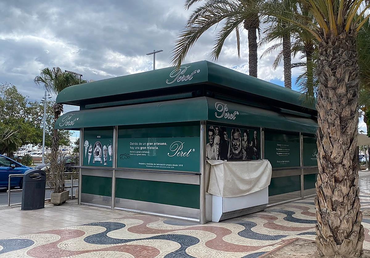 El quiosco del Peret en la Explanada.