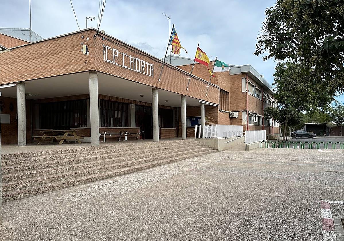 Colegio público L'Horta de San Vicente del Rapseig.