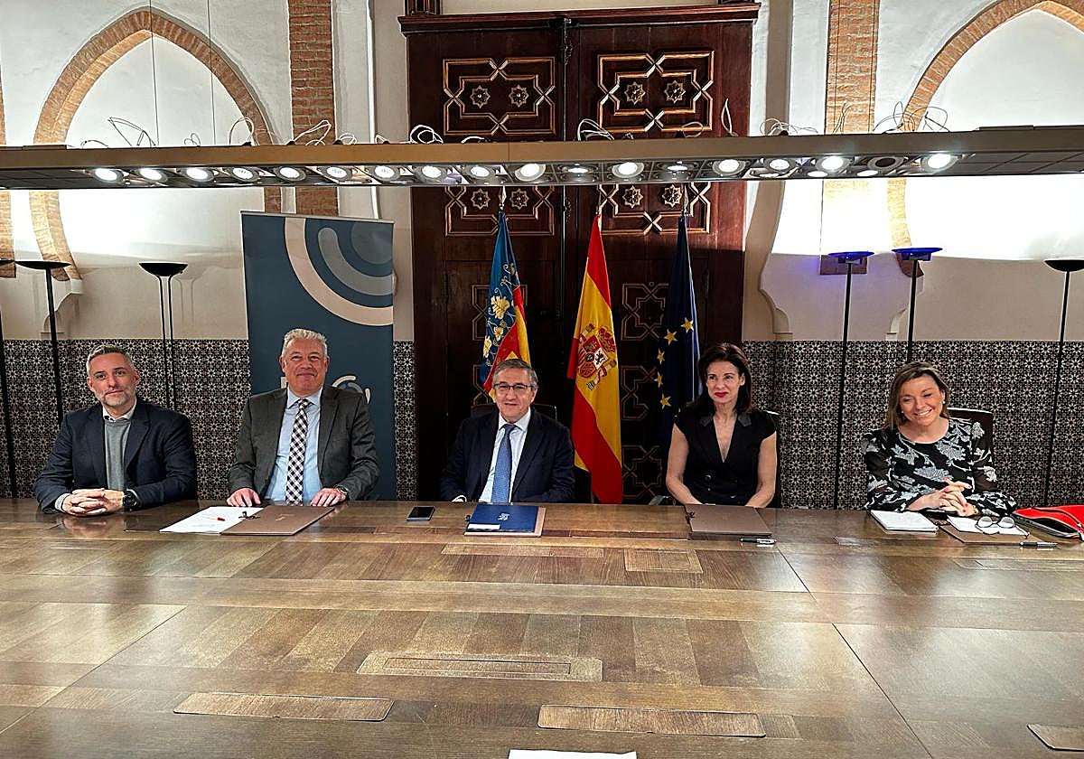 La firma del convenio ha tenido lugar este miércoles.