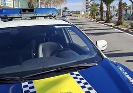 Patrulla de la Policía Local de Elche.