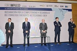 Presidentes de las organizaciones empresariales.