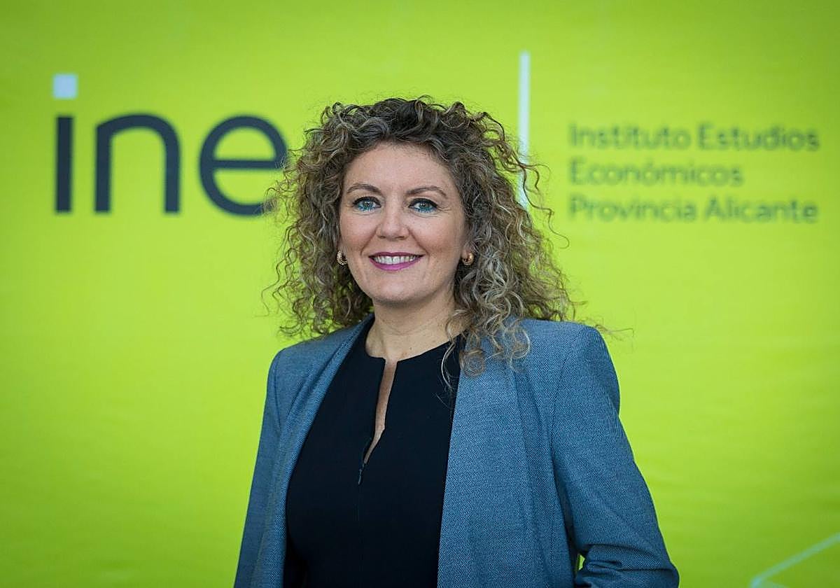 La presidenta de Economía de Ineca, Dolores Mejía.
