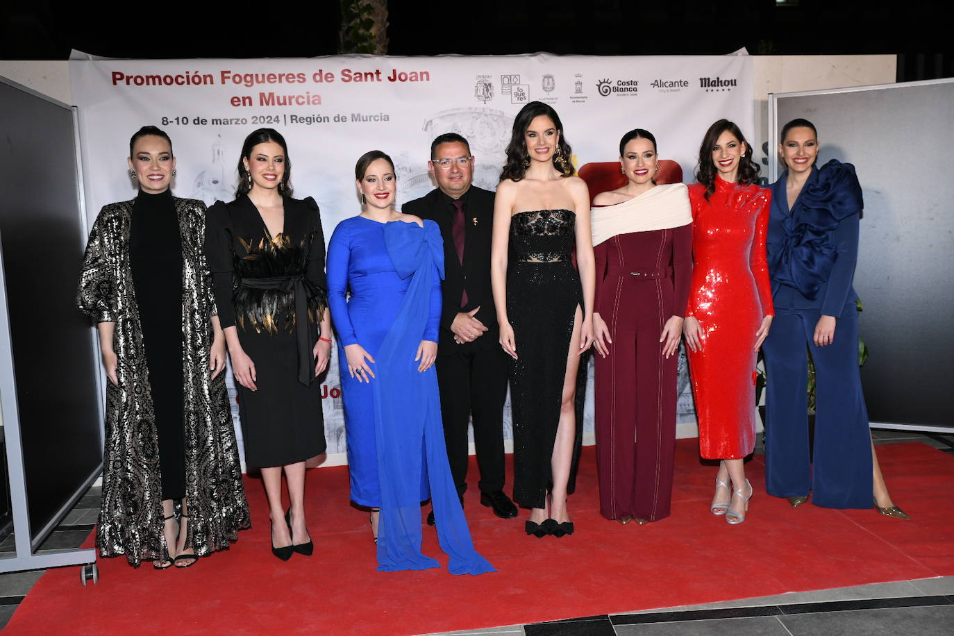 Todos los looks de las candidatas en la cena de gala en Murcia