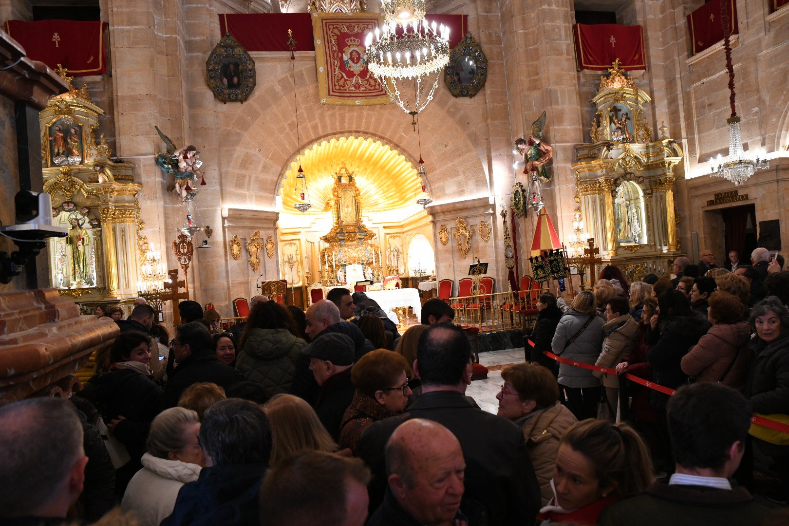 Las Hogueras de Alicante ponen fin a las convivencias con una misa en Caravaca de la Cruz