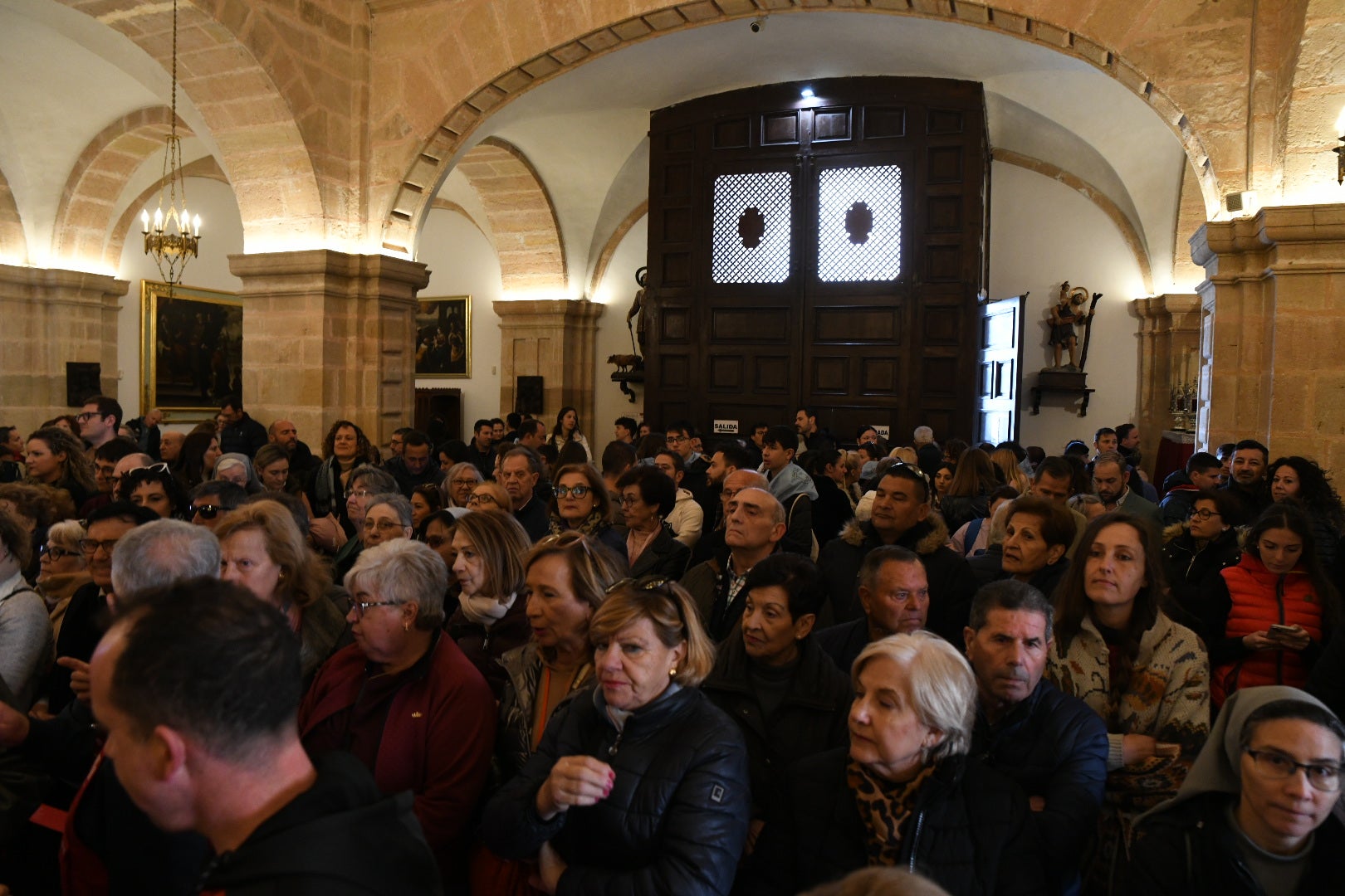 Las Hogueras de Alicante ponen fin a las convivencias con una misa en Caravaca de la Cruz