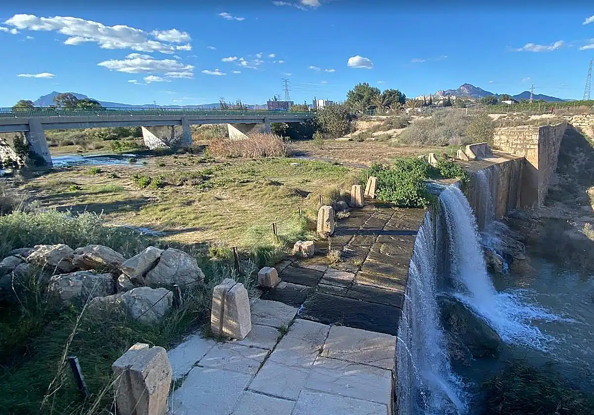 Un tramo del rio Monnegre.