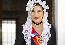 Lucía Vallés Iborra, candidata de la hoguera Santa Isabel.