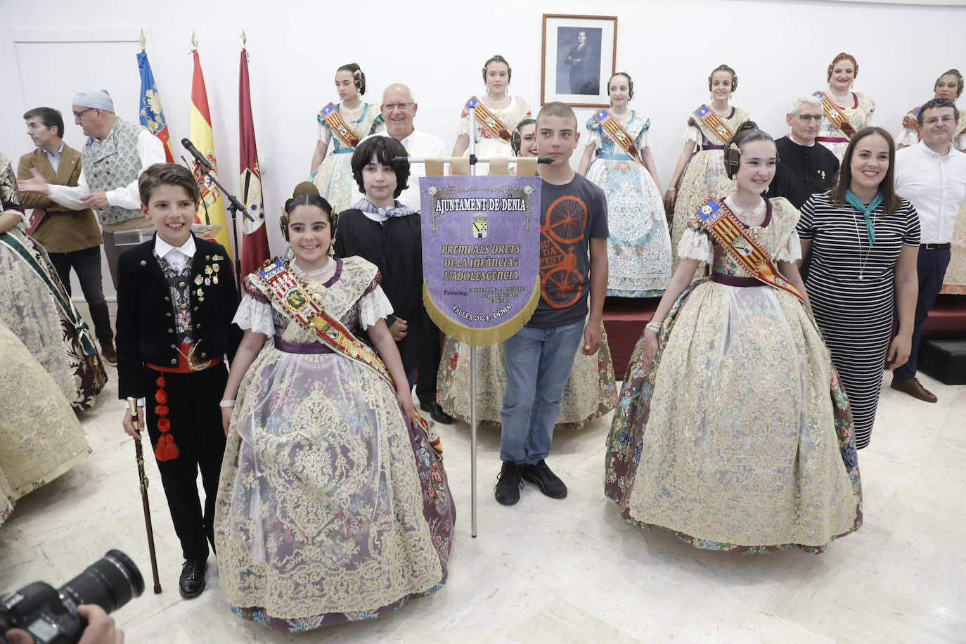 Así han vivido las fallas de Dénia la entrega de premios infantiles