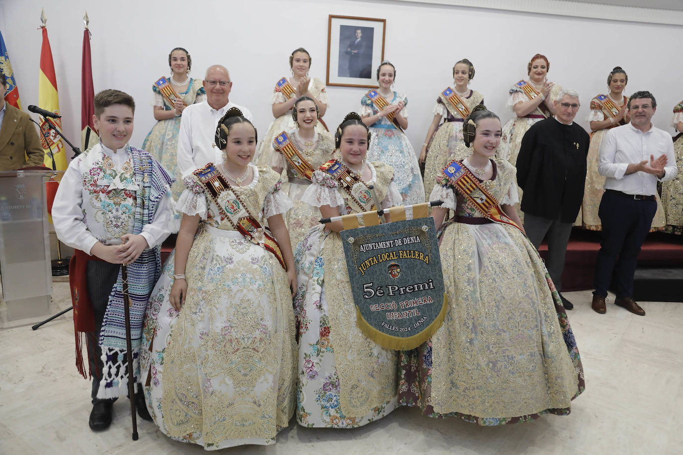 Así han vivido las fallas de Dénia la entrega de premios infantiles