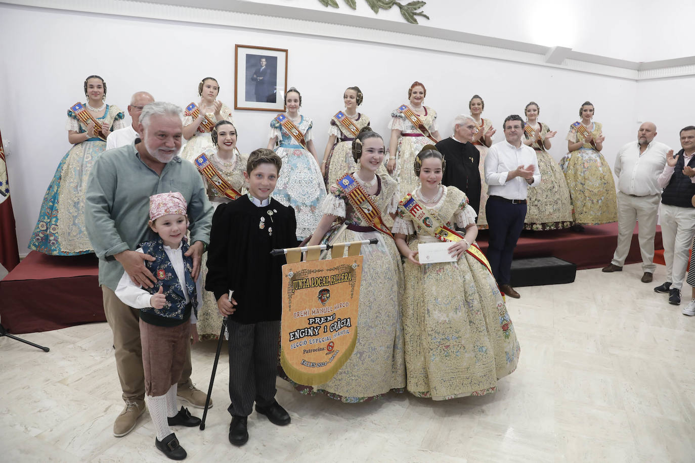 Así han vivido las fallas de Dénia la entrega de premios infantiles