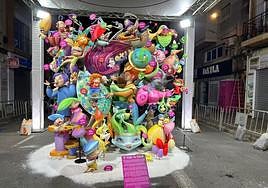 Estas son las fallas plantadas por artistas alicantinos