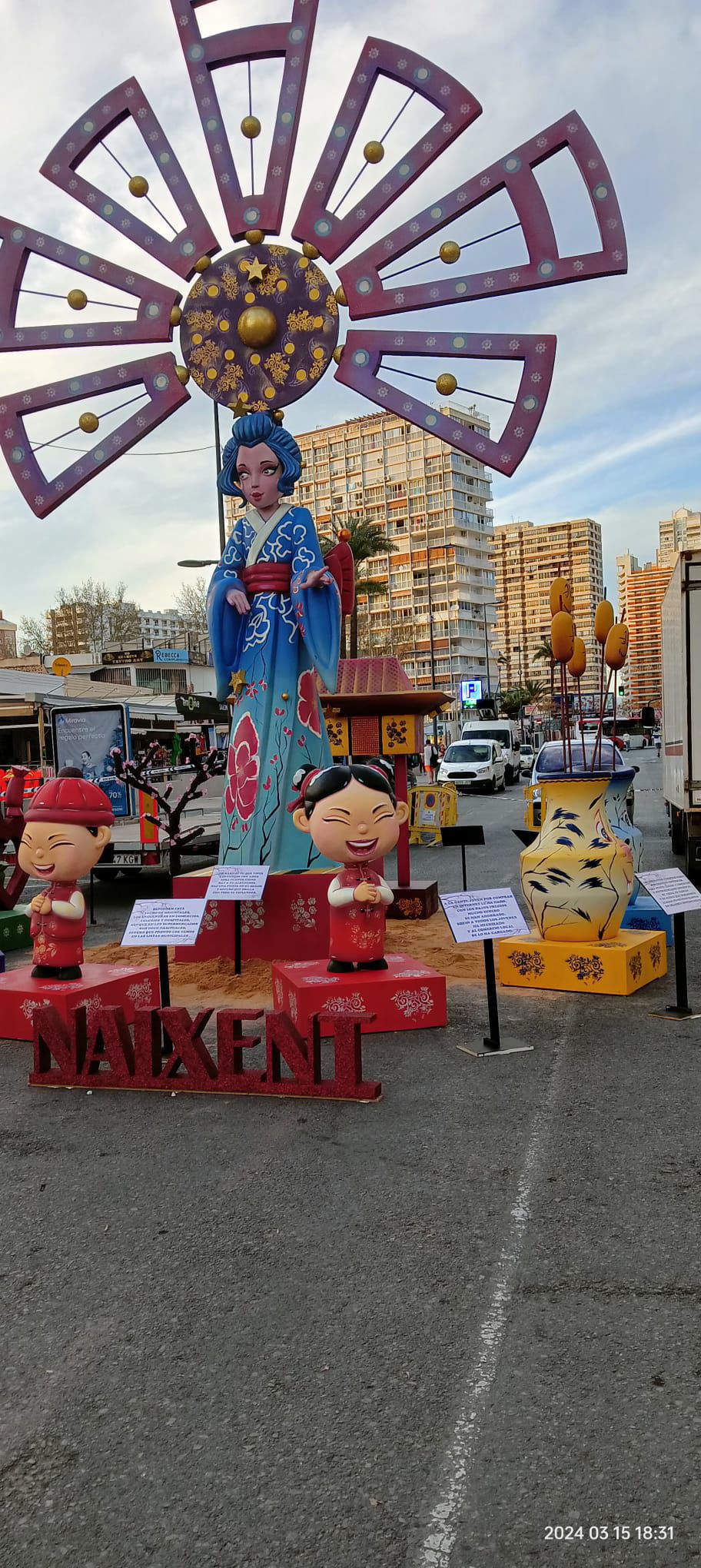 Estas son las fallas plantadas por artistas alicantinos