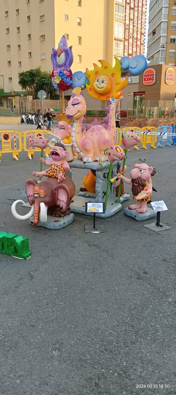 Estas son las fallas plantadas por artistas alicantinos
