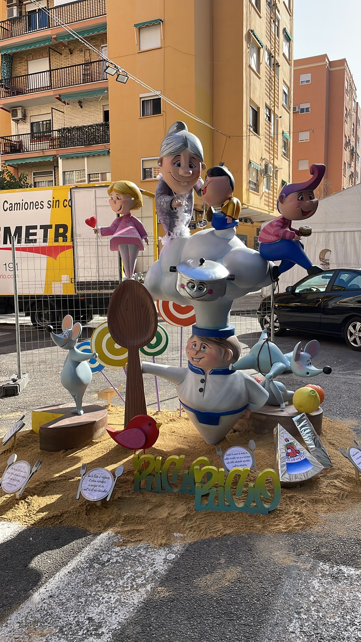 Estas son las fallas plantadas por artistas alicantinos