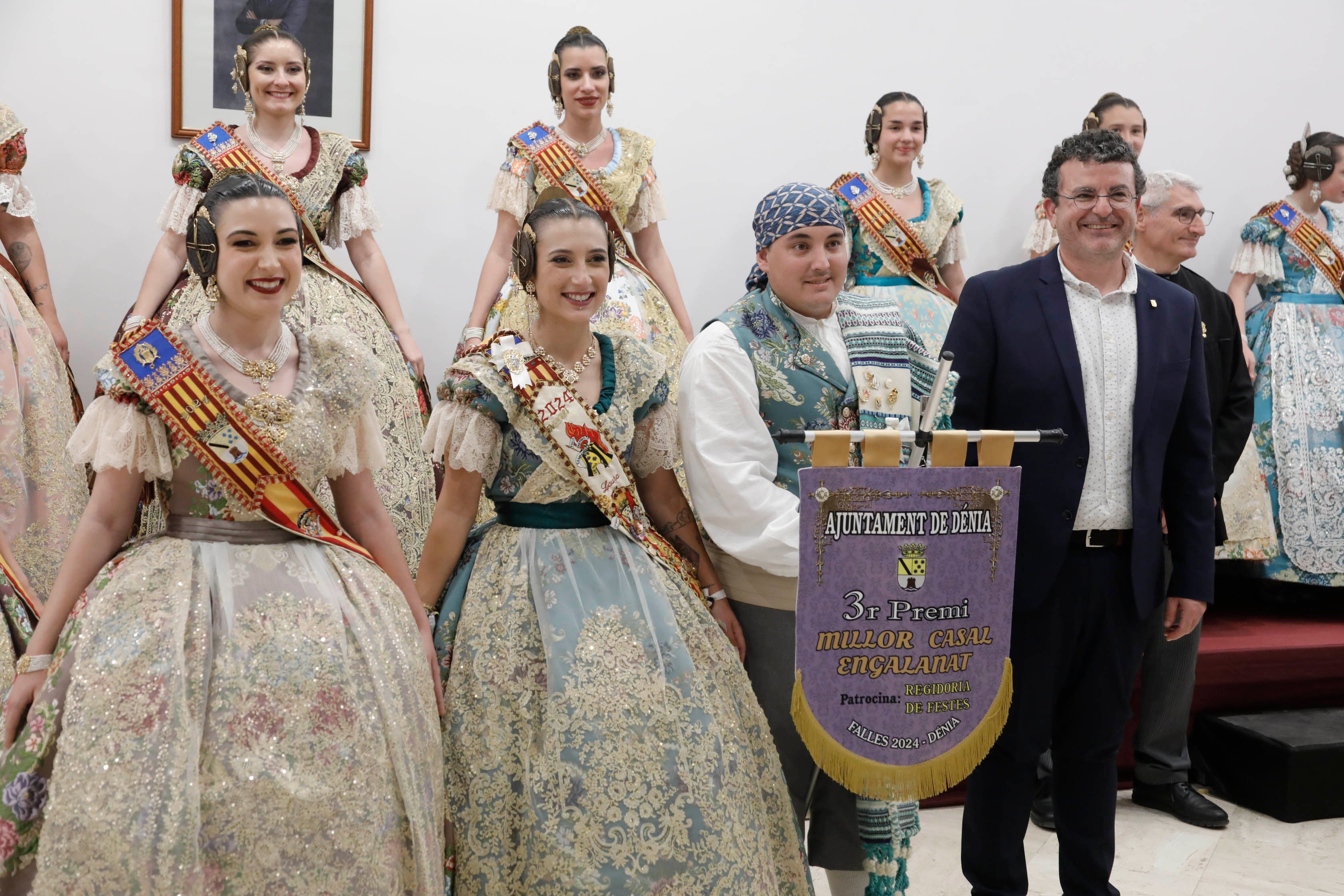 Entrega de los premios de las Fallas de Dénia