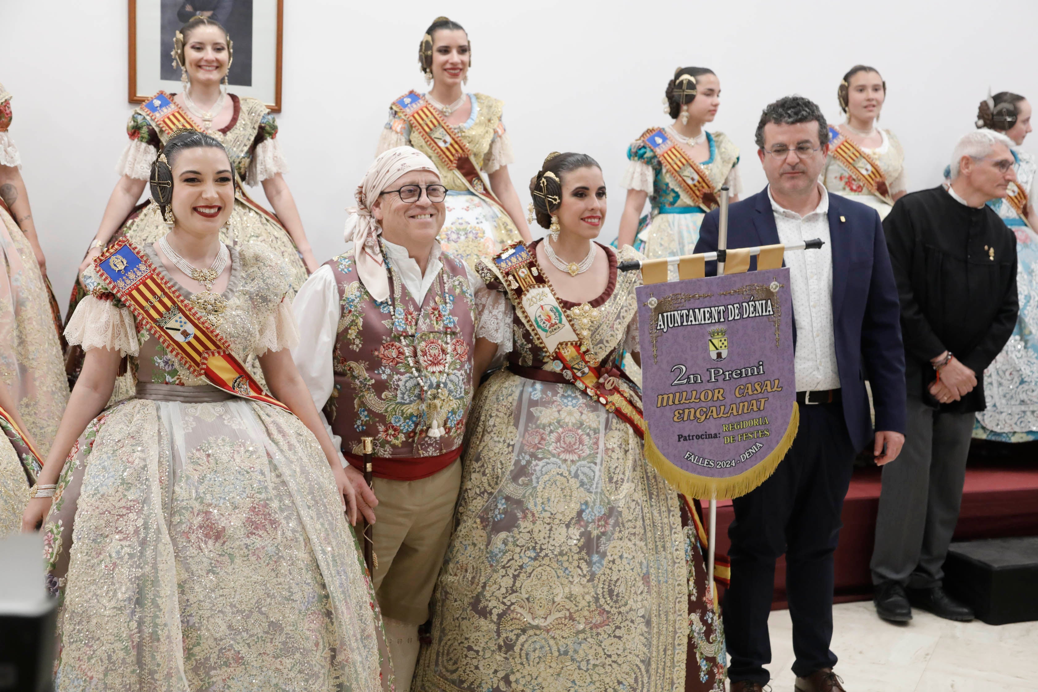 Entrega de los premios de las Fallas de Dénia
