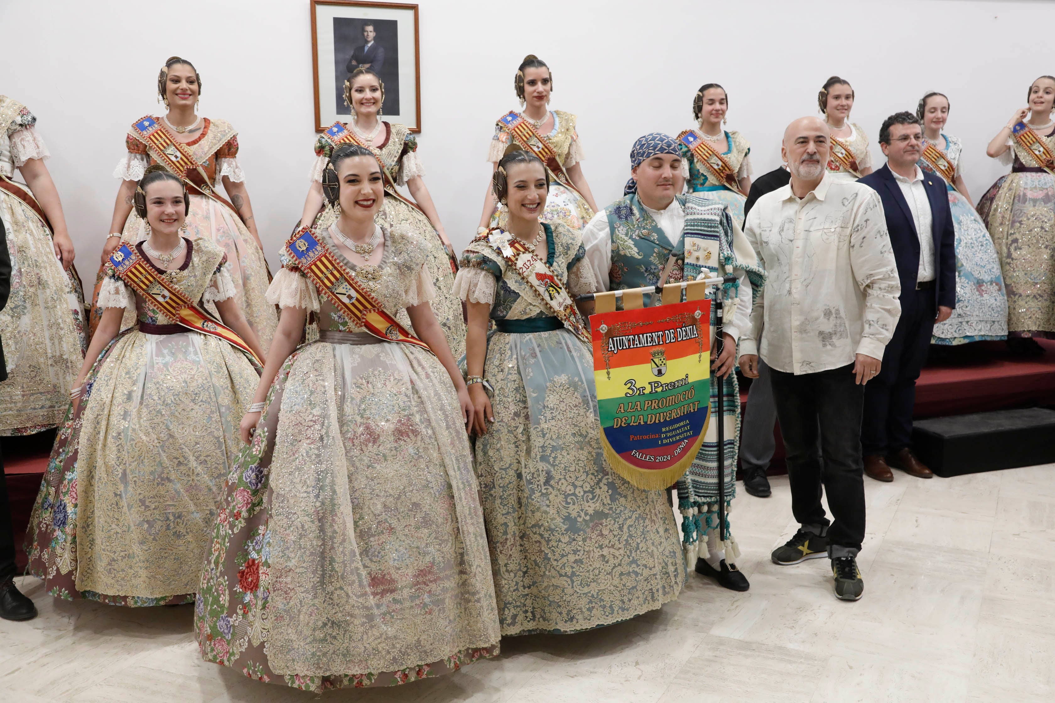 Entrega de los premios de las Fallas de Dénia